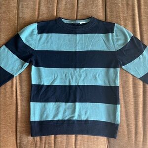 Kids Striped Sweater - Blue and Black